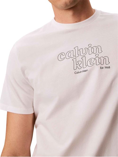 T-shirt con logo Calvin Klein Jeans | LV04RG807GYAF